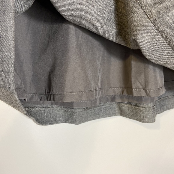 J Crew Gray A-line elastic waist skirt with pockets - Picture 5 of 7
